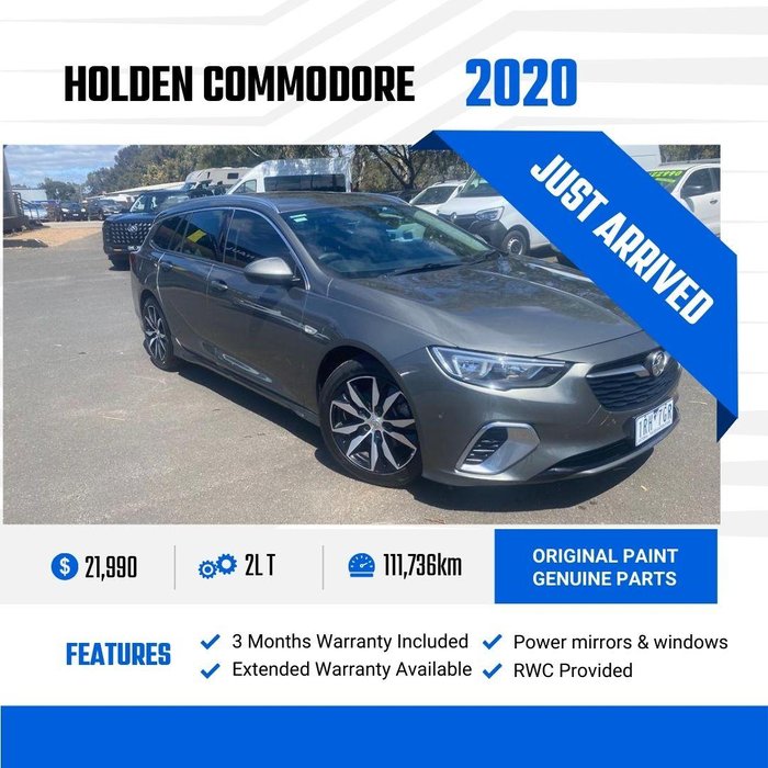 2020 Holden Commodore RS