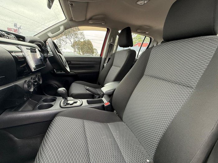 2017 Toyota Hilux Workmate TGN121R 4x2 Maroon