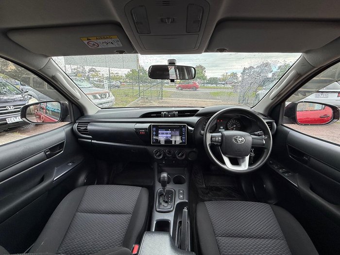 2017 Toyota Hilux Workmate TGN121R 4x2 Maroon