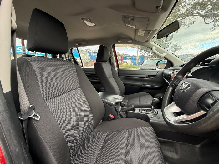 2017 Toyota Hilux Workmate TGN121R 4x2 Maroon