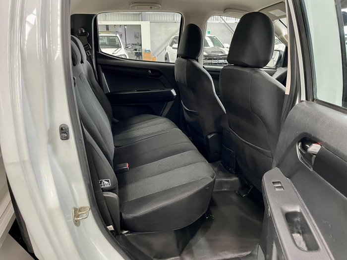 2017 Isuzu D-MAX SX MY17 4X4 Dual Range Splash White