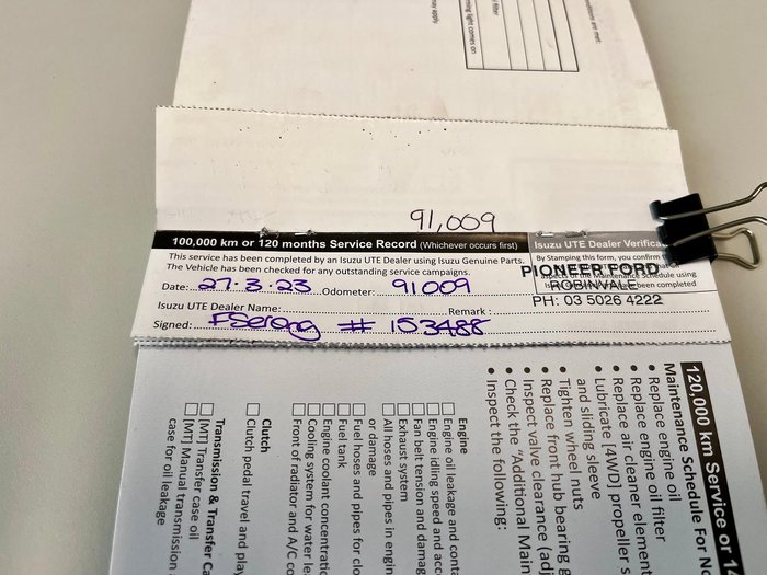 2017 Isuzu D-MAX SX MY17 4X4 Dual Range Splash White