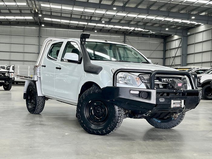 2017 Isuzu D-MAX SX MY17 4X4 Dual Range Splash White