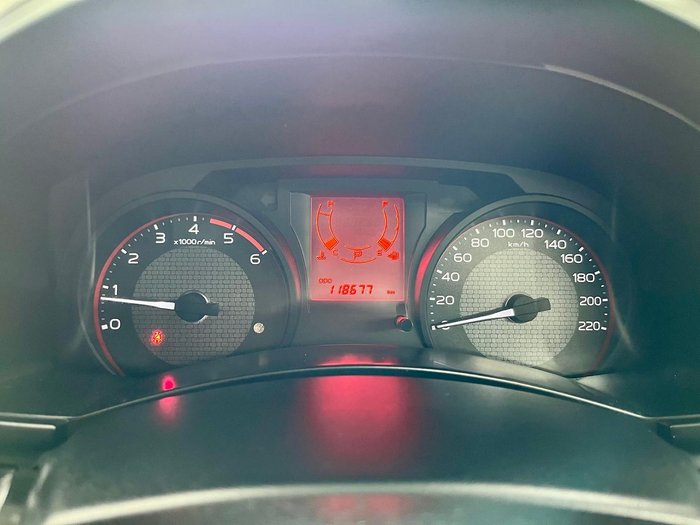 2017 Isuzu D-MAX SX MY17 4X4 Dual Range Splash White