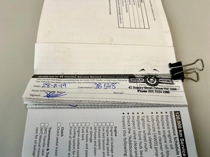 2017 Isuzu D-MAX SX MY17 4X4 Dual Range Splash White