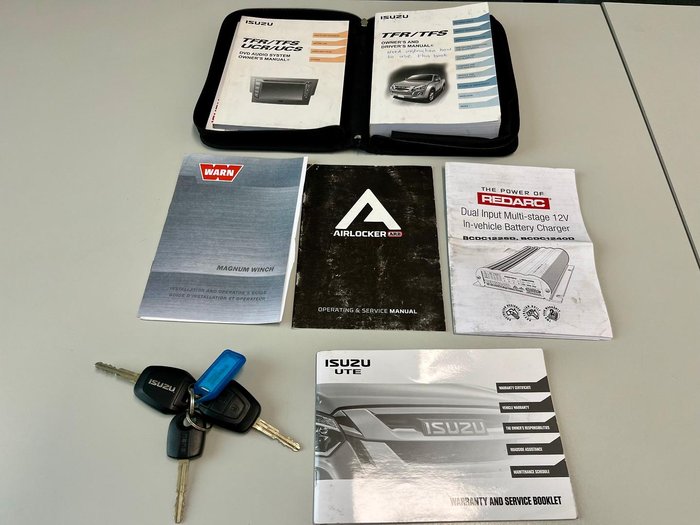 2017 Isuzu D-MAX SX MY17 4X4 Dual Range Splash White