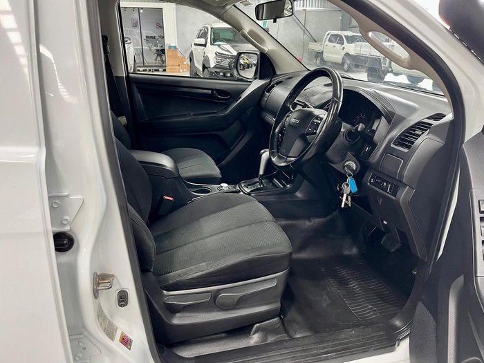 2017 Isuzu D-MAX SX MY17 4X4 Dual Range Splash White