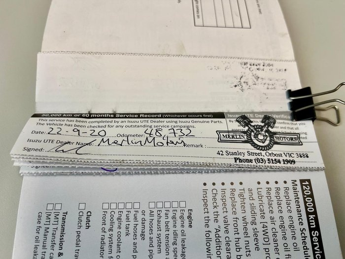 2017 Isuzu D-MAX SX MY17 4X4 Dual Range Splash White