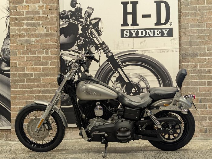 2008 Harley-Davidson Dyna Street Bob 96 (FXDB) Dyna Silver