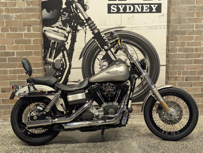 2008 Harley-Davidson Dyna Street Bob 96 (FXDB) Dyna Silver