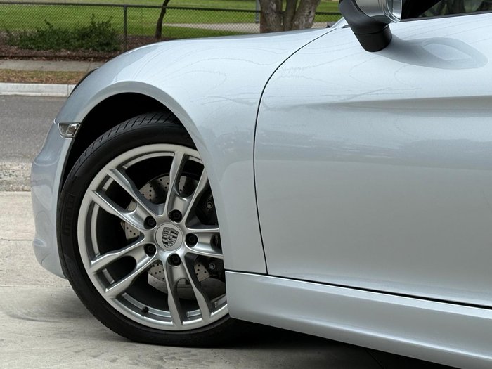 2014 Porsche Boxster 981 GT Silver