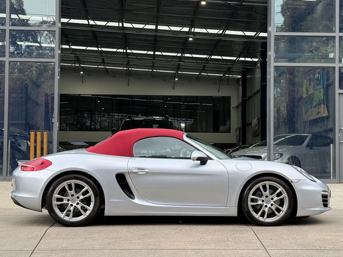 2014 Porsche Boxster 981 GT Silver