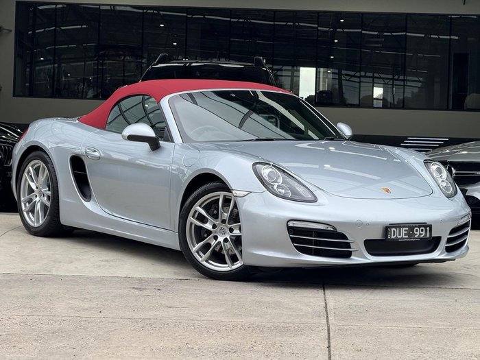 2014 Porsche Boxster 981 GT Silver