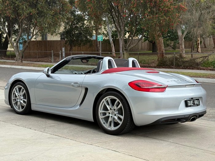 2014 Porsche Boxster 981 GT Silver