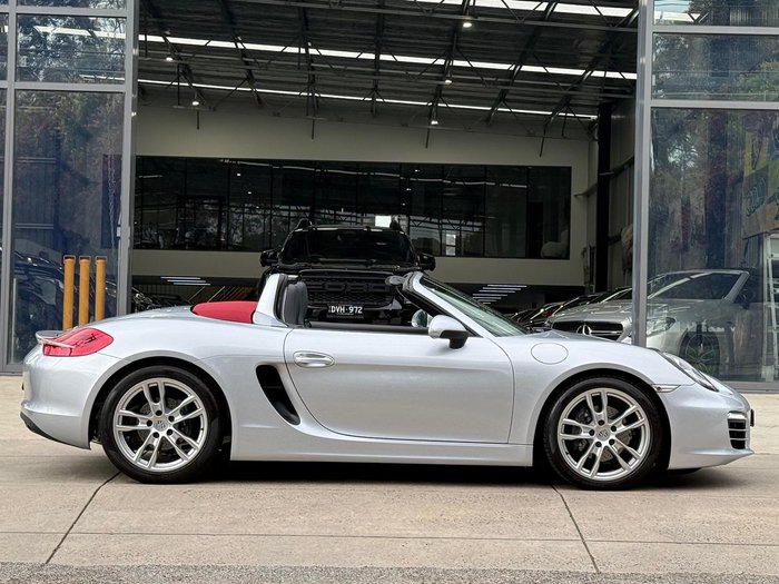 2014 Porsche Boxster 981 GT Silver