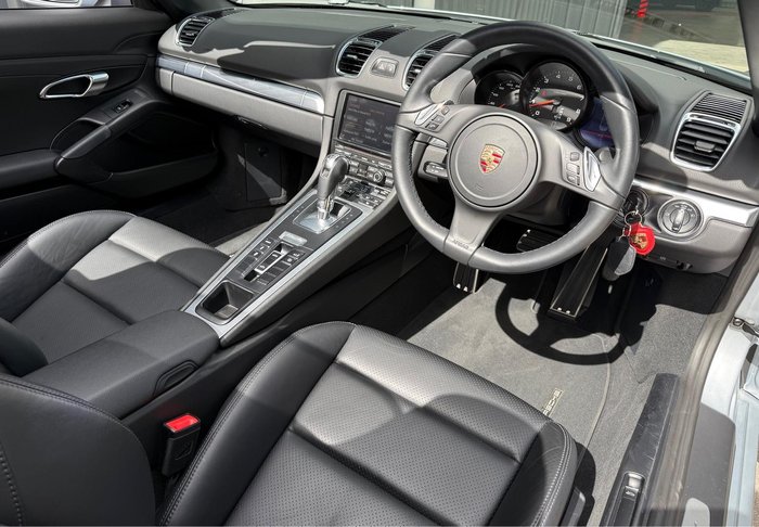 2014 Porsche Boxster 981 GT Silver