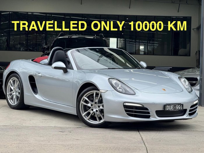 2014 Porsche Boxster 981 GT Silver
