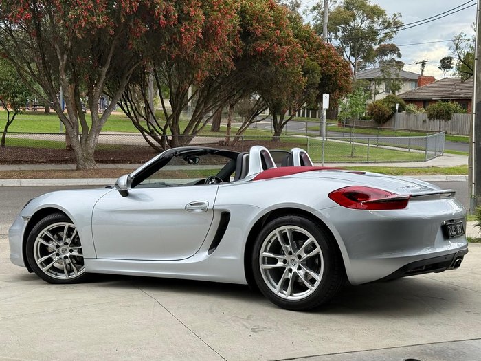 2014 Porsche Boxster 981 GT Silver