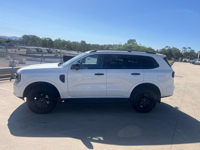 2025 Ford Everest Black Edition MY25.50 4X4 Dual Range Alabaster White