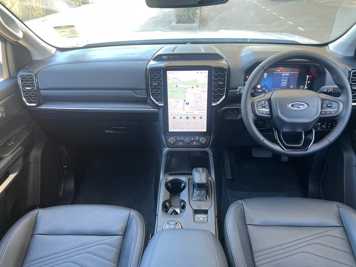 2025 Ford Everest Black Edition MY25.50 4X4 Dual Range Alabaster White