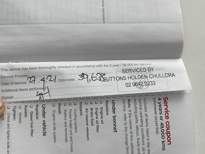 2018 Holden Commodore RS