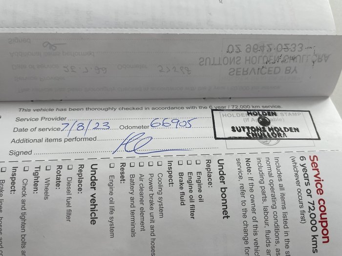 2018 Holden Commodore RS