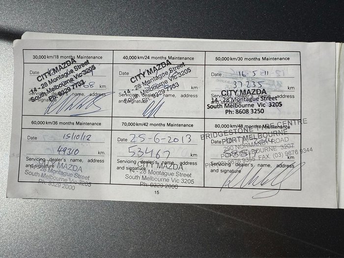 2006 Mazda 6 MPS GG Series 2 Four Wheel Drive Velocity Red