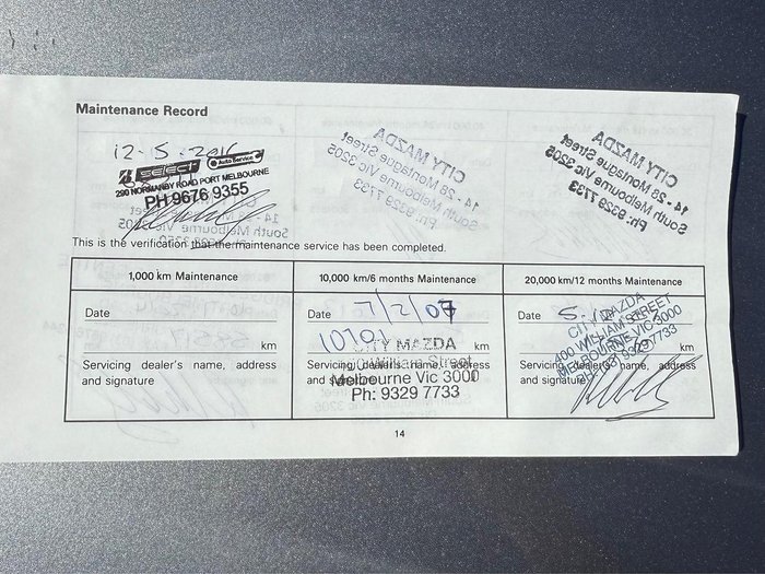 2006 Mazda 6 MPS GG Series 2 Four Wheel Drive Velocity Red