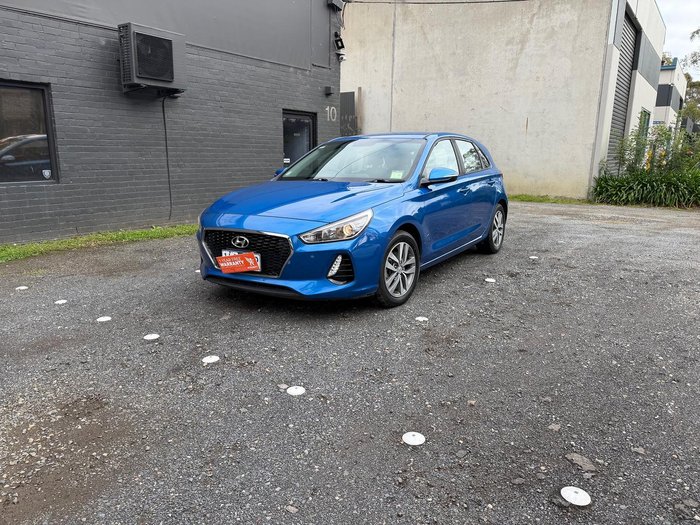 2017 Hyundai i30 Active PD MY18 Marina Blue