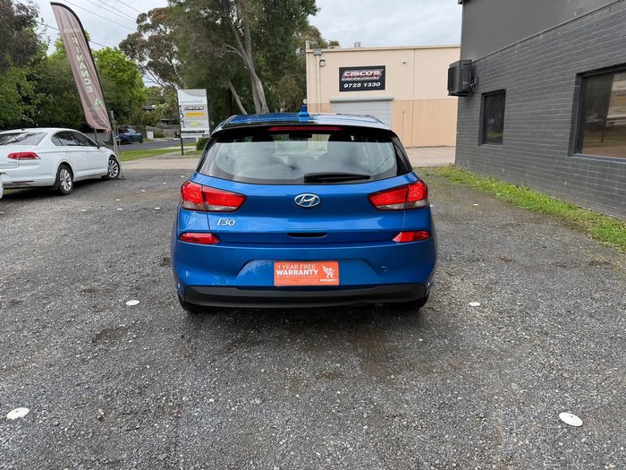 2017 Hyundai i30 Active PD MY18 Marina Blue