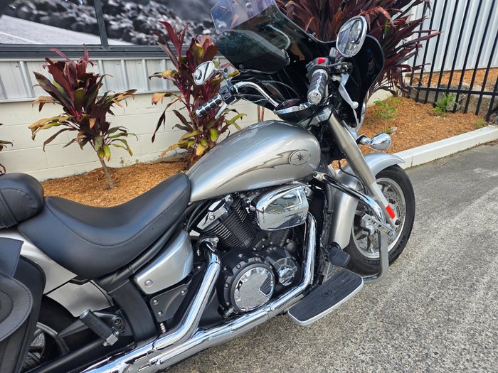 2007 Yamaha XVS1300A V-STAR SILVER