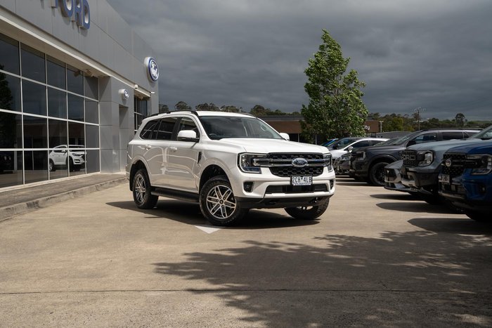 2025 Ford Everest Trend MY25.25 4X4 Dual Range Arctic White