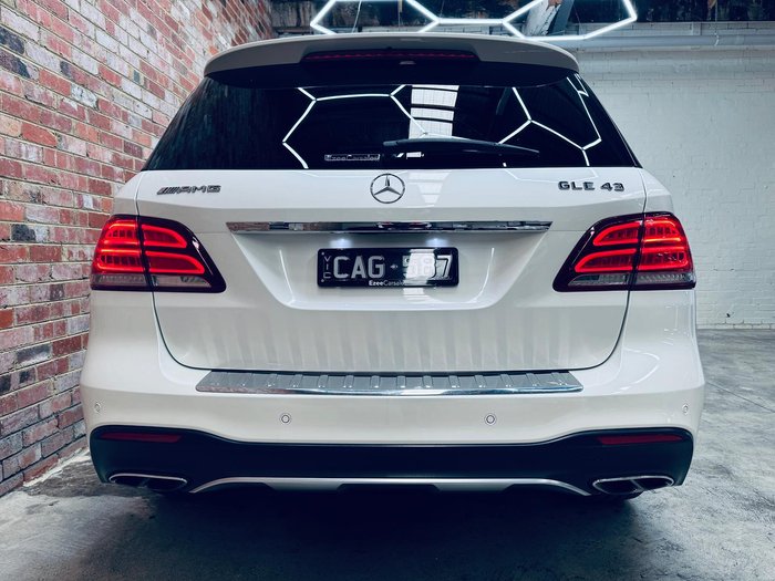 2016 Mercedes-Benz GLE-Class GLE43 AMG W166 Four Wheel Drive Polar White