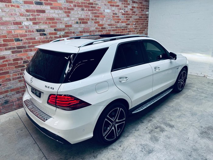 2016 Mercedes-Benz GLE-Class GLE43 AMG W166 Four Wheel Drive Polar White
