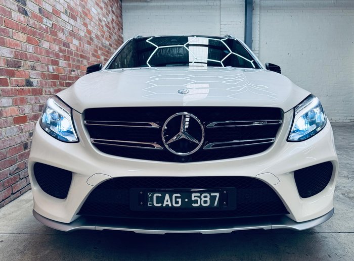 2016 Mercedes-Benz GLE-Class GLE43 AMG W166 Four Wheel Drive Polar White