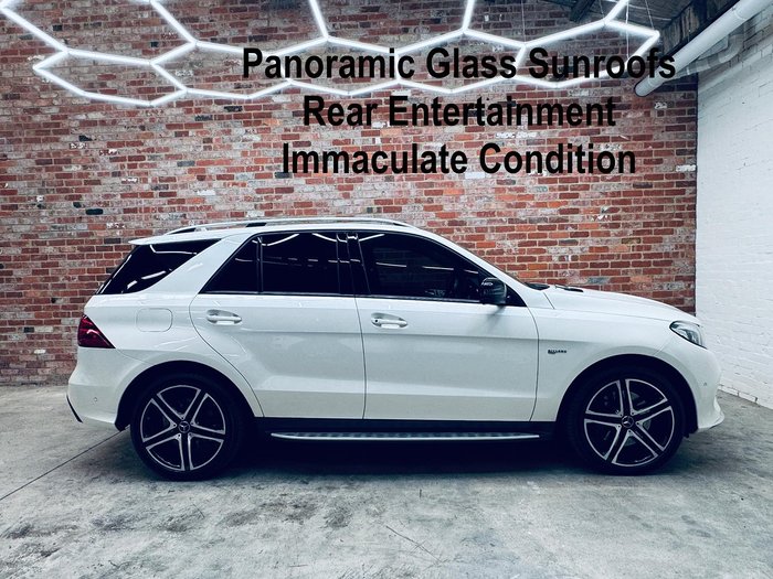 2016 Mercedes-Benz GLE-Class GLE43 AMG W166 Four Wheel Drive Polar White