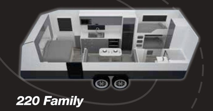 2025 Franklin Razor 220 2 Bunks 220