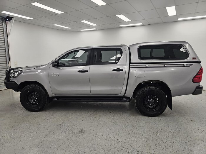 2022 Toyota Hilux SR GUN126R 4X4 Dual Range Silver Sky