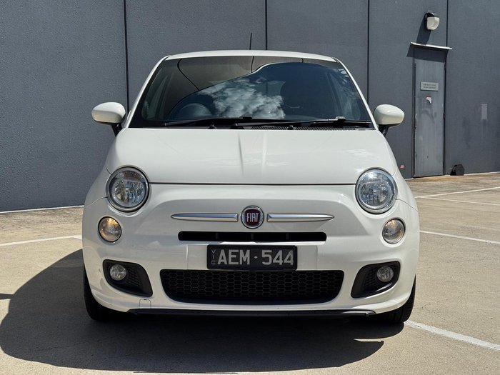 2014 Fiat 500 S Series 3 Gelato White