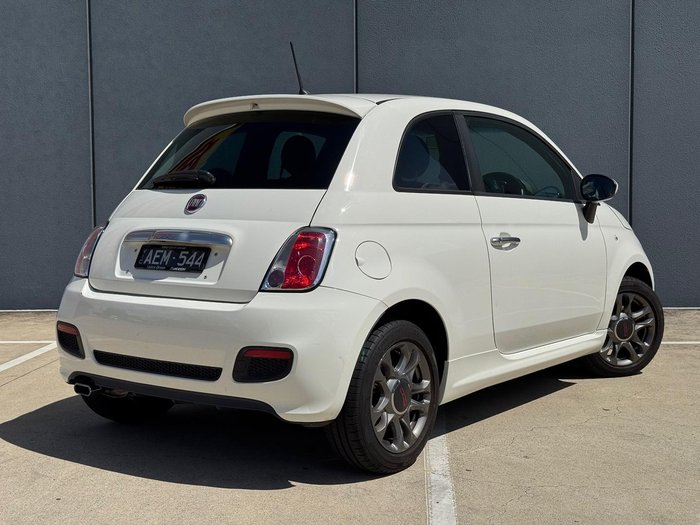 2014 Fiat 500 S Series 3 Gelato White