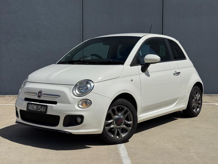 2014 Fiat 500 S Series 3 Gelato White