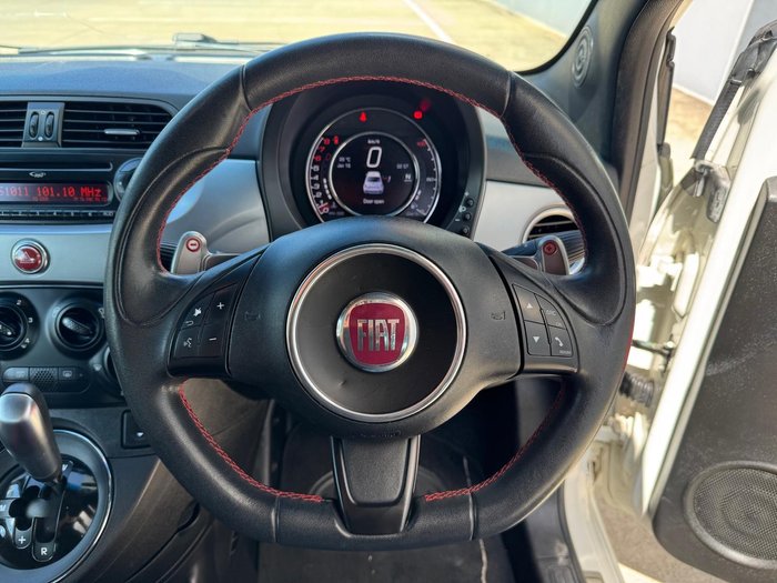 2014 Fiat 500 S Series 3 Gelato White