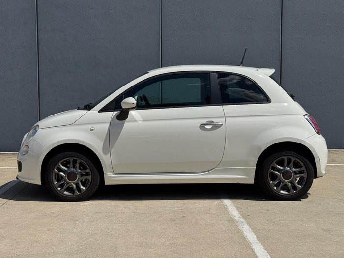 2014 Fiat 500 S Series 3 Gelato White
