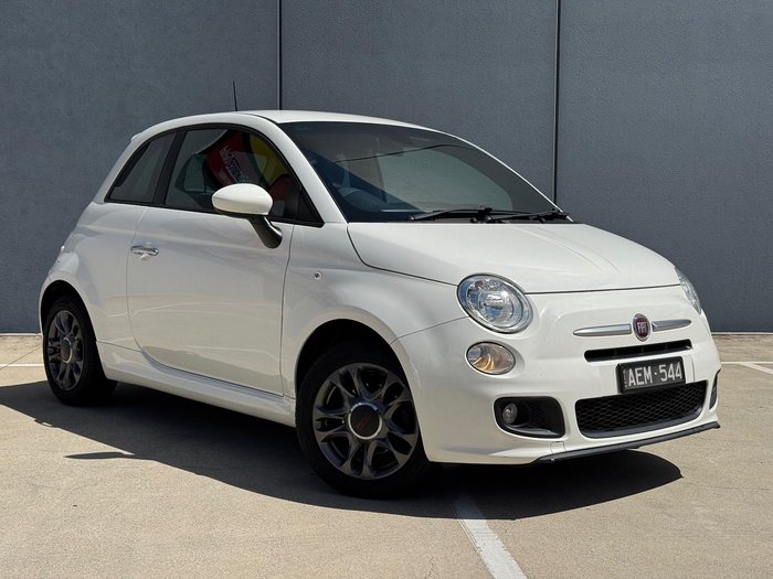 2014 Fiat 500 S Series 3 Gelato White