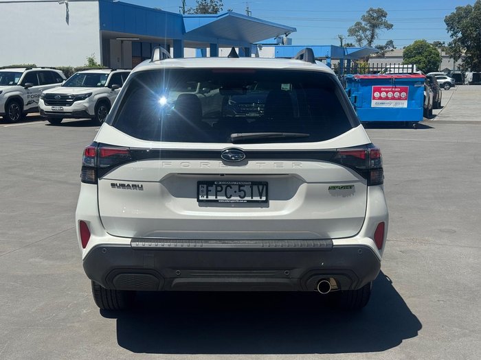 2025 Subaru Forester Sport S6 MY26 AWD Crystal White
