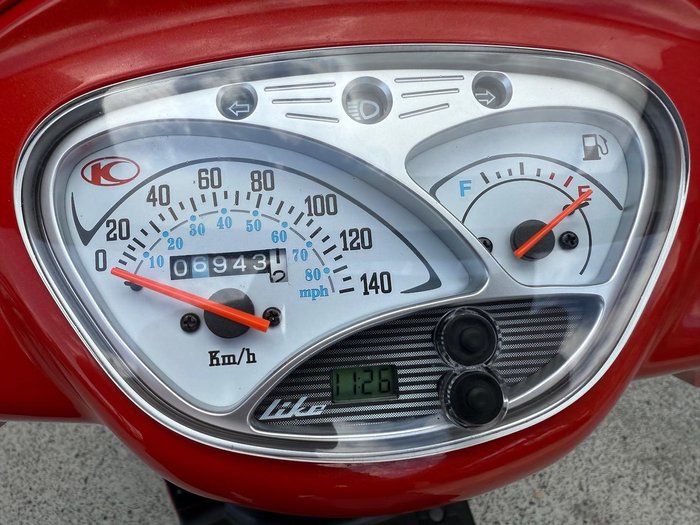 2024 Kymco Like 125 Like Red