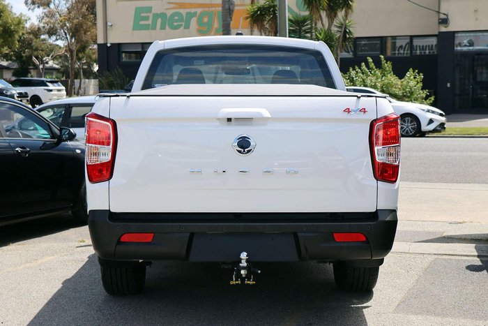 2024 SsangYong Musso Ultimate Q261 MY24 4X4 Dual Range White