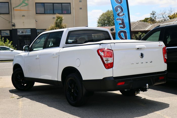 2024 SsangYong Musso Ultimate Q261 MY24 4X4 Dual Range White