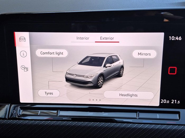 2023 Volkswagen Golf 110TSI R-Line 8 MY24 Pure White