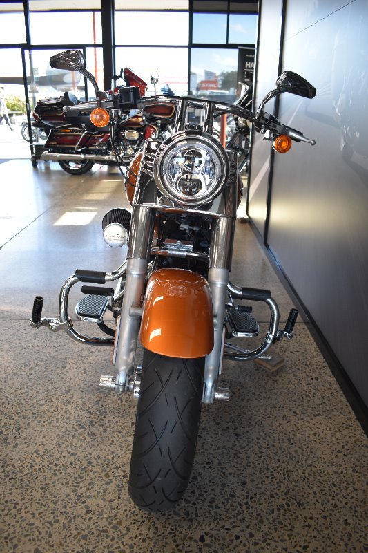 2014 Harley-davidson FLSTF FAT BOY GOLD